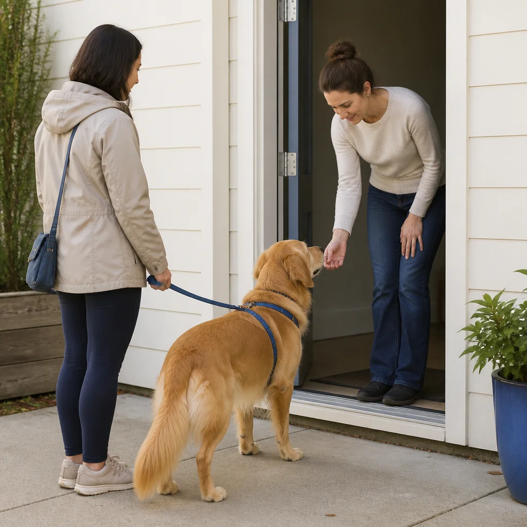 A calm low-stimulation introduction with one attentive caregiver