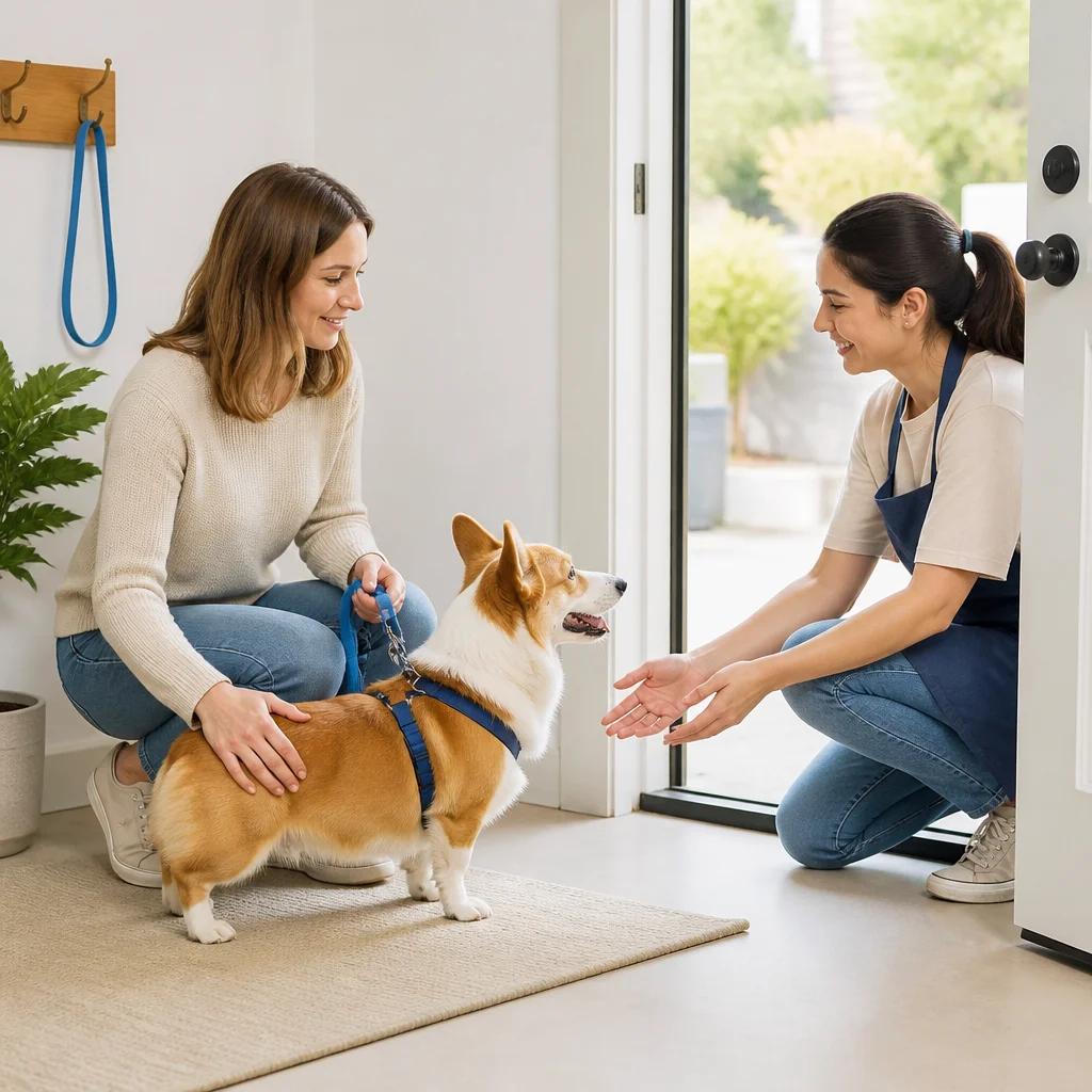 A calm low-stimulation introduction with one attentive caregiver