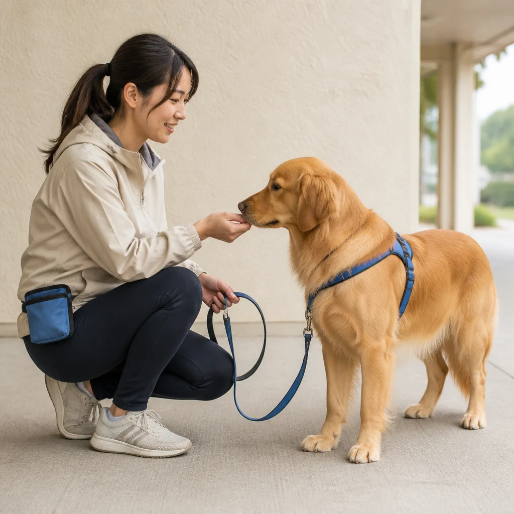 A calm low-stimulation introduction with one attentive caregiver