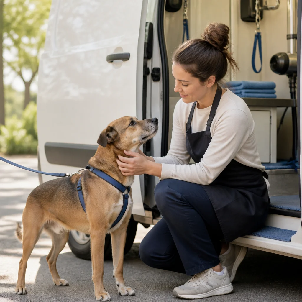 A calm low-stimulation introduction with one attentive caregiver