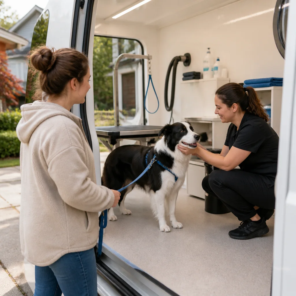 Comparing mobile dog grooming options in Vancouver guide